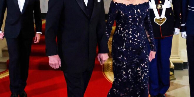 First Lady of the United States, Dr. Jill Biden, Wears Custom Oscar de la Renta